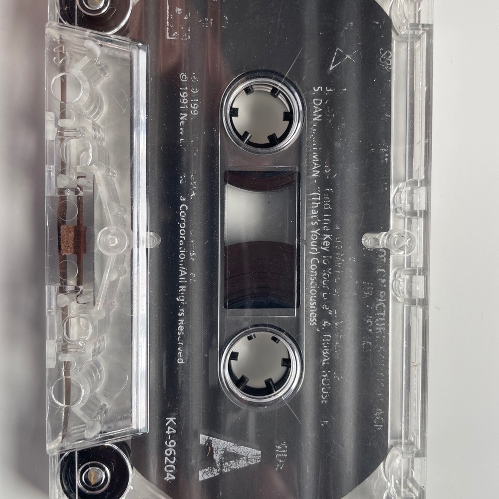 TEENAGE MUTANT NINJA TURTLES 2 SOUNDTRACK OST RAP TAPE VINTAGE RARE CASSETTE